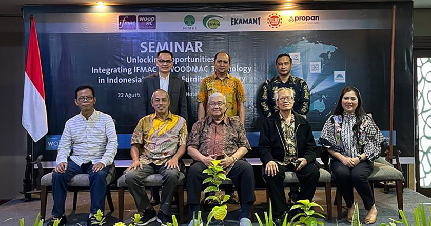Seminar WAKENI bertema Unlocking Opportunities: Integrating IFMAC & Woodmac Technology In Indonesia’s Growing Furniture Industry