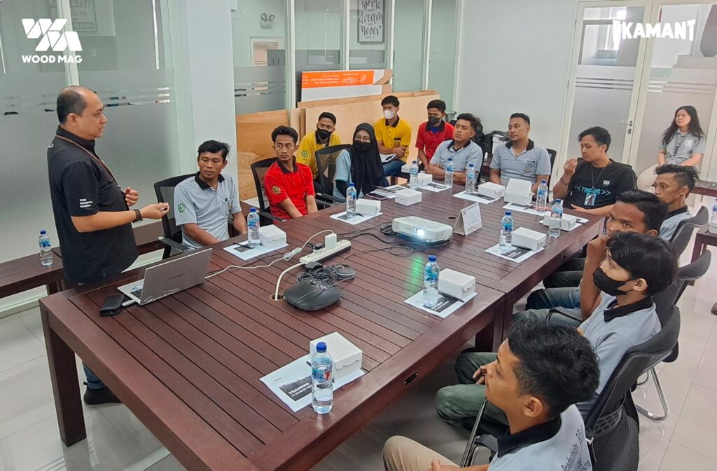 Training Pengamplasan PT Ekamant Indonesia bersama PT Aksha Karunia Mill