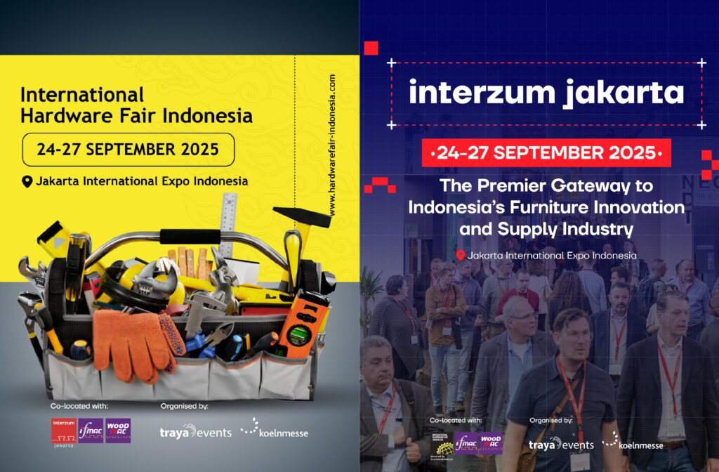 Jakarta Jadi Tuan Rumah 3 Pameran Industri Woodworking dan Furniture Manufacturing!