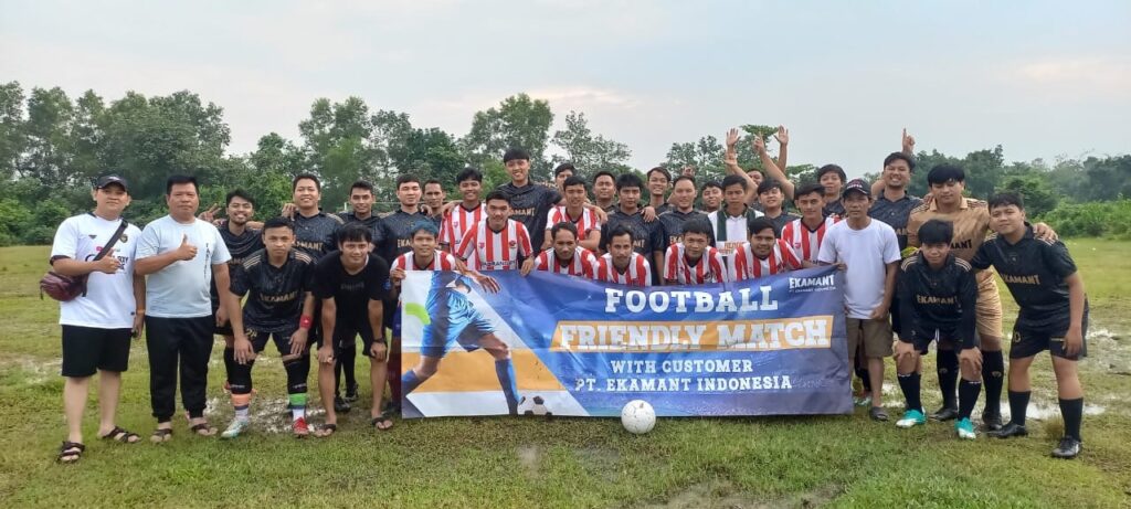 Pertandingan Persahabatan Ekamant Indonesia & Trimitra Meubelindo Eratkan Relasi