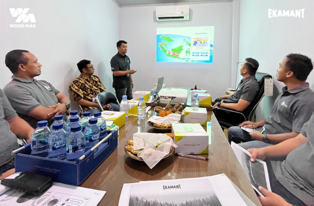 Training Pengenalan dasar Amplas PT Ekamant Indonesia di PT Cipta Kayu Sejati