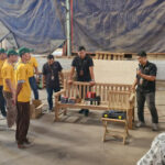 Training Finishing dalam Pengamplasan PT Ekamant Indonesia bersama HIMKI di CV Karya Exindo Prima
